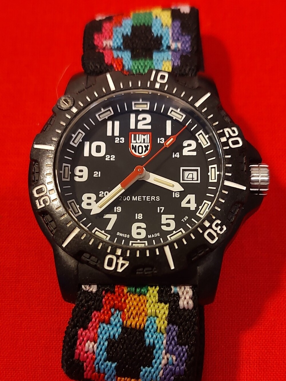 Luminox Men's Black Ops 8880 45mm Quartz Wrist Watch, Swiss Made, Analog, modern